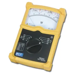 wattmètre analogique triphasé ampèremètre voltmètre, MCP MS305 - Global  Equipement SUARL