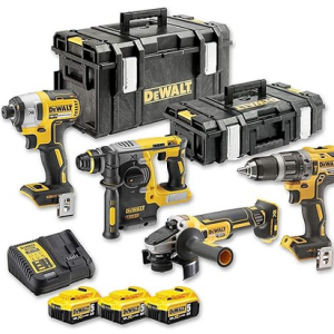 DEWALT - Kit 4 outils XR 18V aux complet
